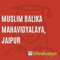 Muslim Balika Mahavidyalaya, Jaipur - Logo
