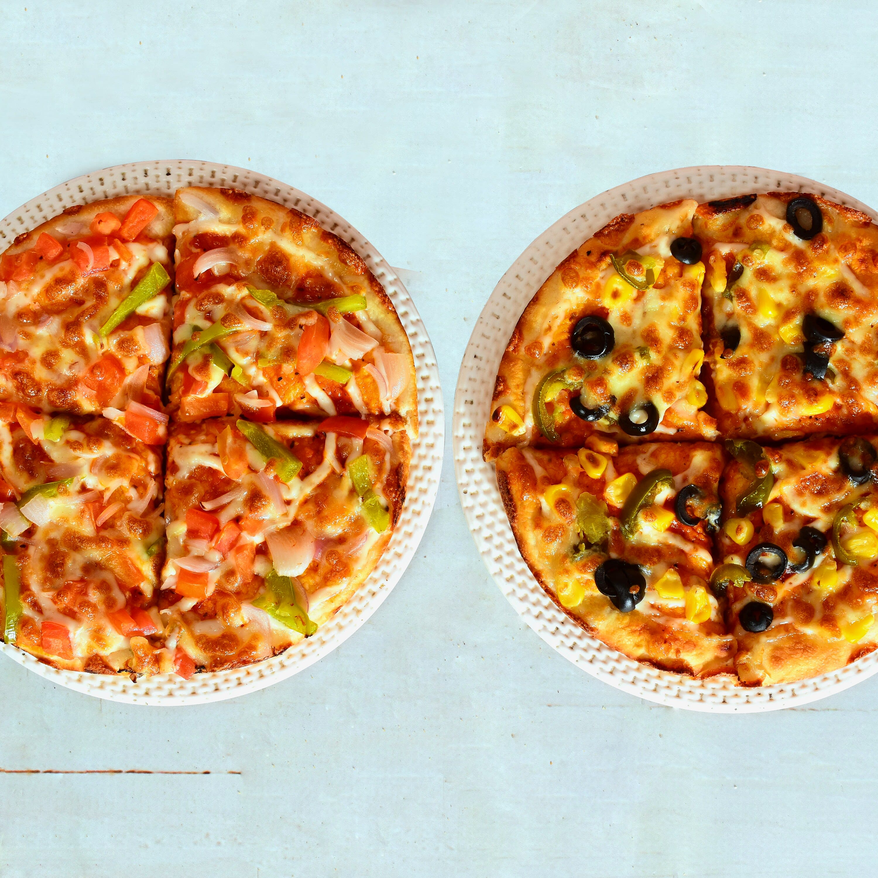 Mustache Hand Pizza - Logo