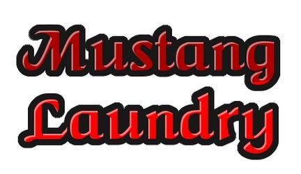 Mustang Laundry - Logo