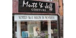 Mutt And Jeff Hair Salon - Logo