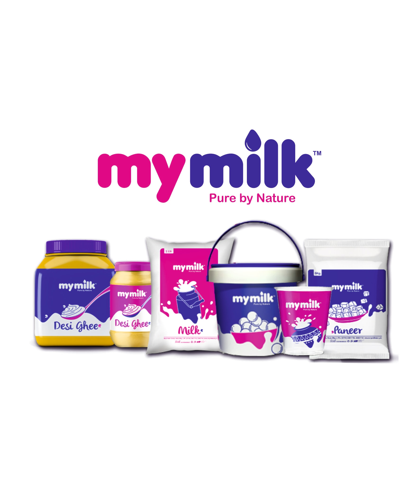 My Milk Dairy - Rangbari - Logo