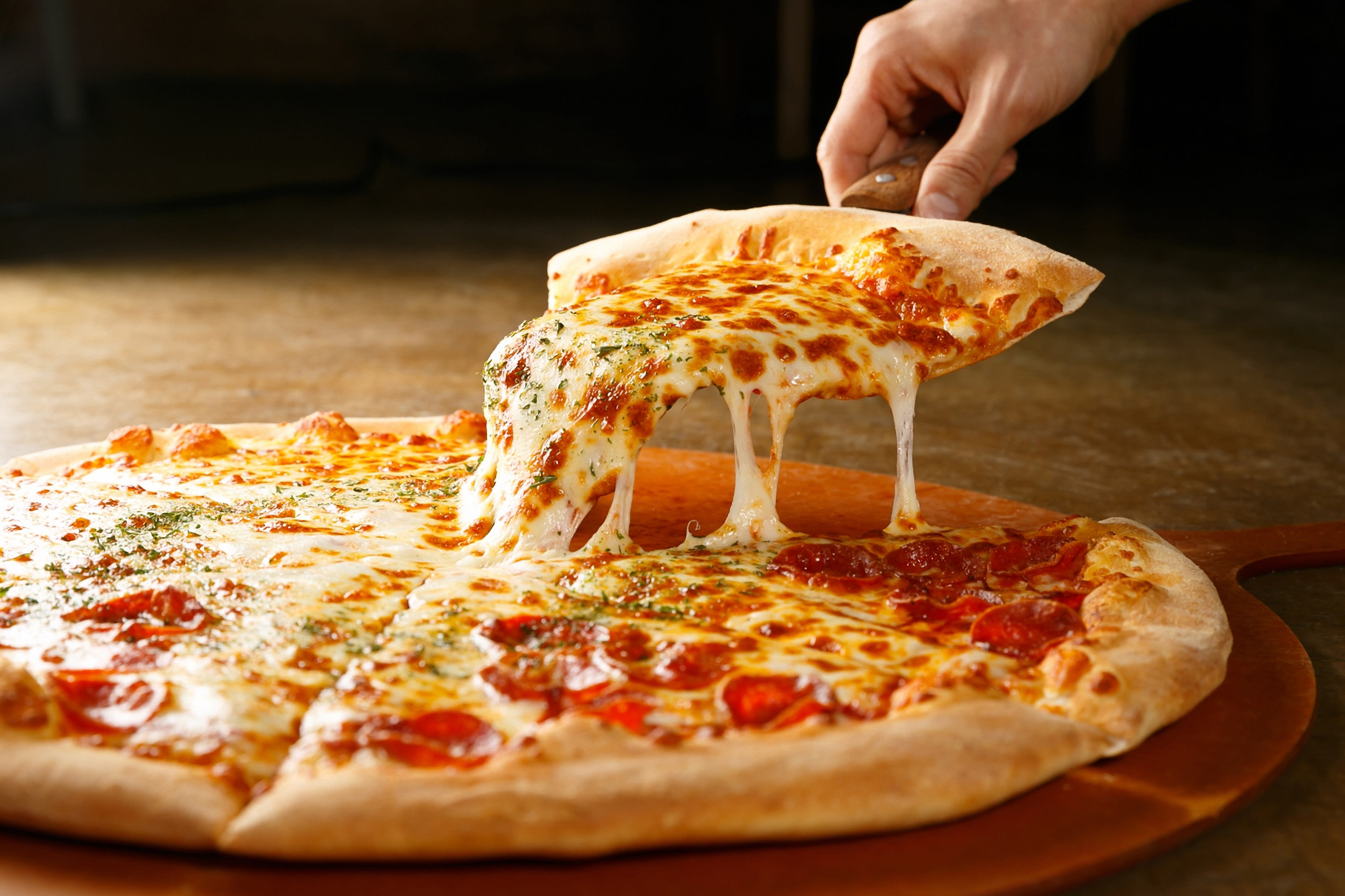 Myra's Pizza - Logo