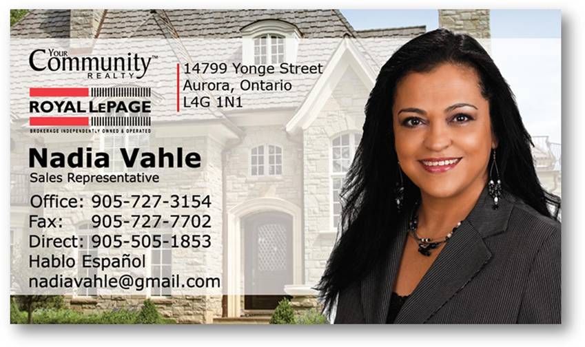 Nadia Vahle- Royal Le Page Your Community Realty - Logo