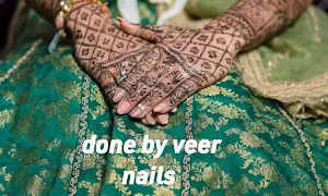 Nail art by Veer - Logo