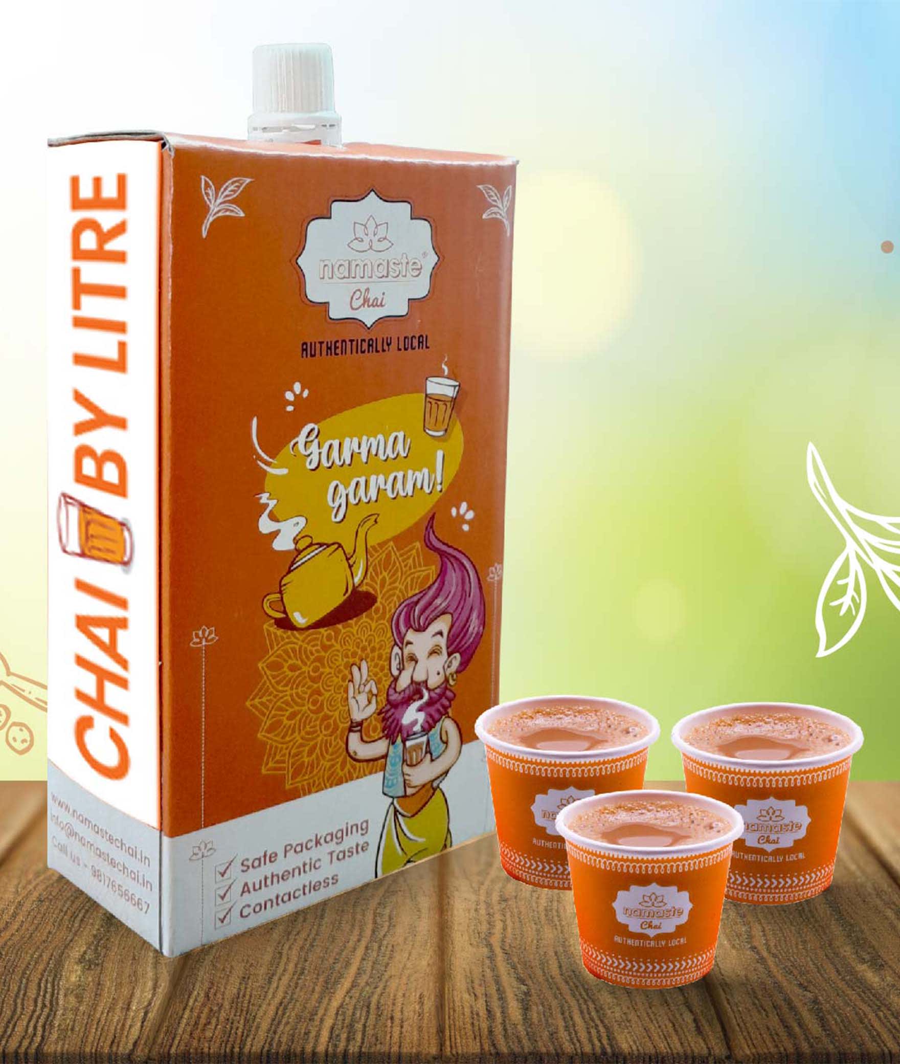 Namaste Chai - Logo