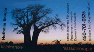 Nathalie Bougie - Masso/Kiné/Naturo - Logo