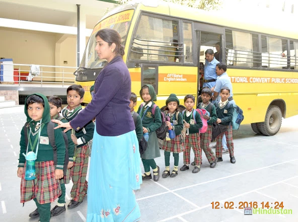 National Convent Public School - Logo