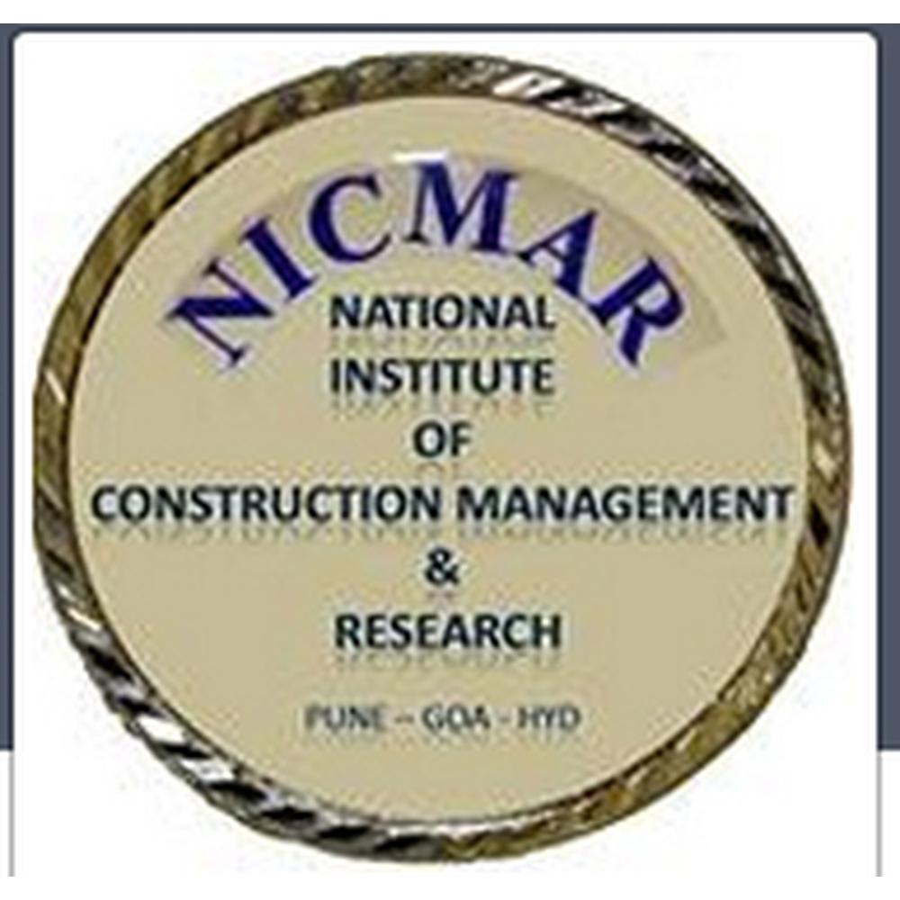 National Institute of Construction Management and Research (NICMR), Ponda - Logo