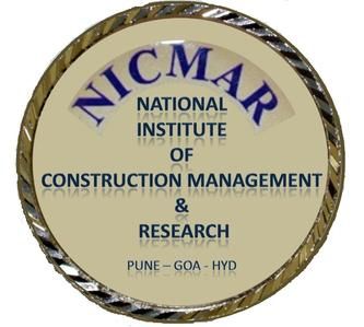 National Institute of Construction Management and Research (NICMAR), Pune - Logo