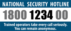 National Security Hotline - Logo