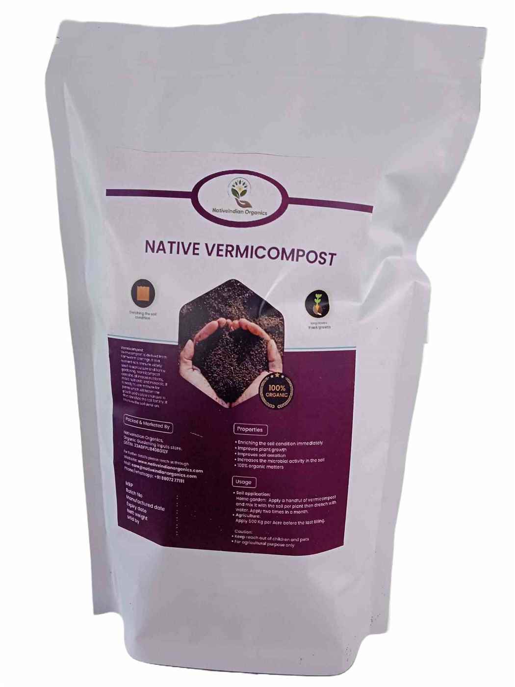 Nativeindian Organics - Cover photo