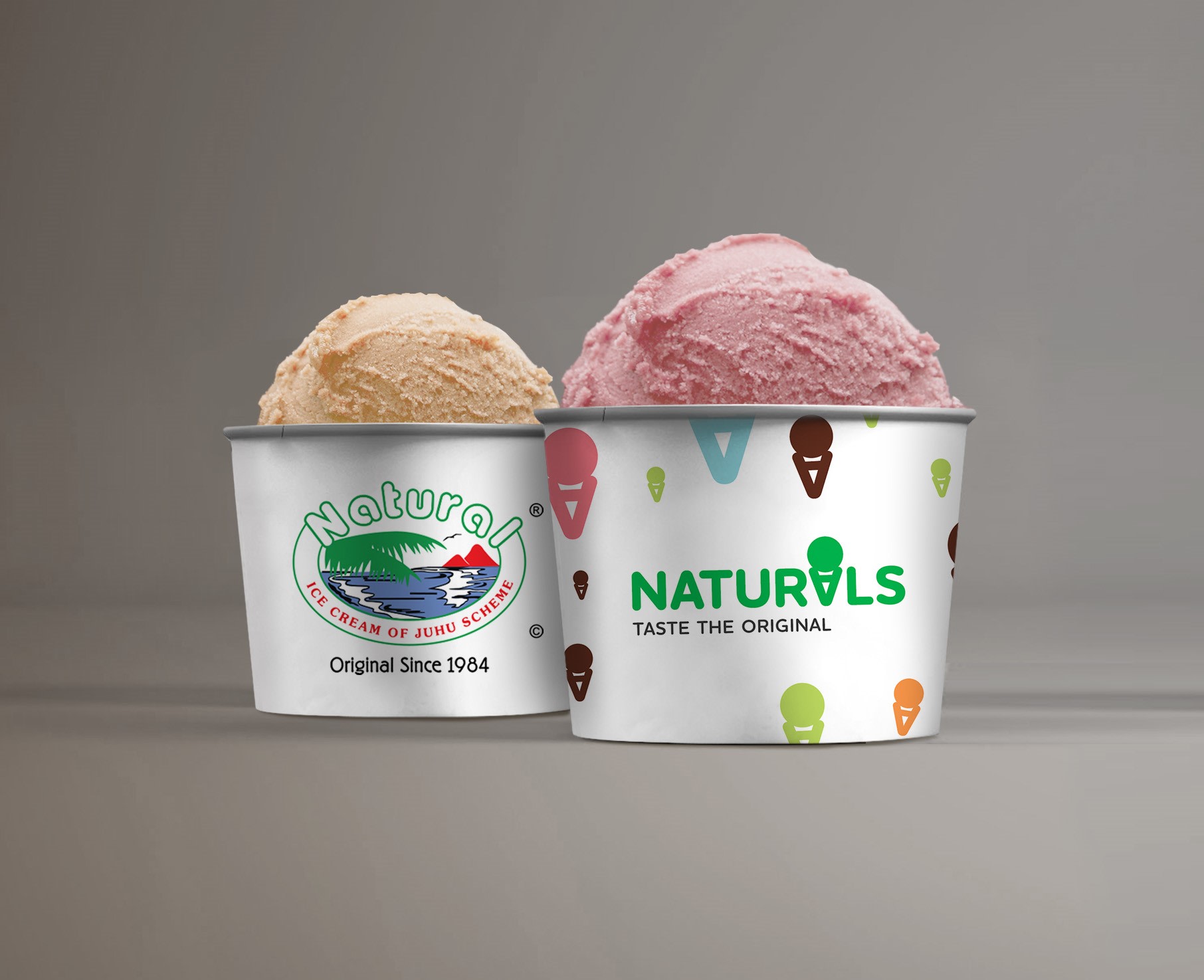 Natural Ice Cream - Logo