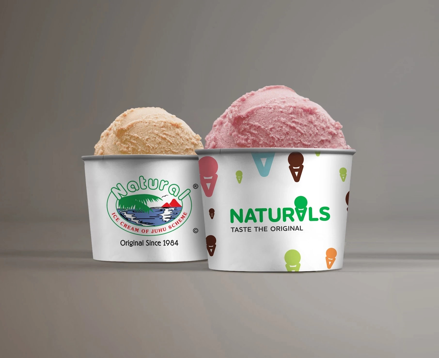 Natural Ice Cream - Logo