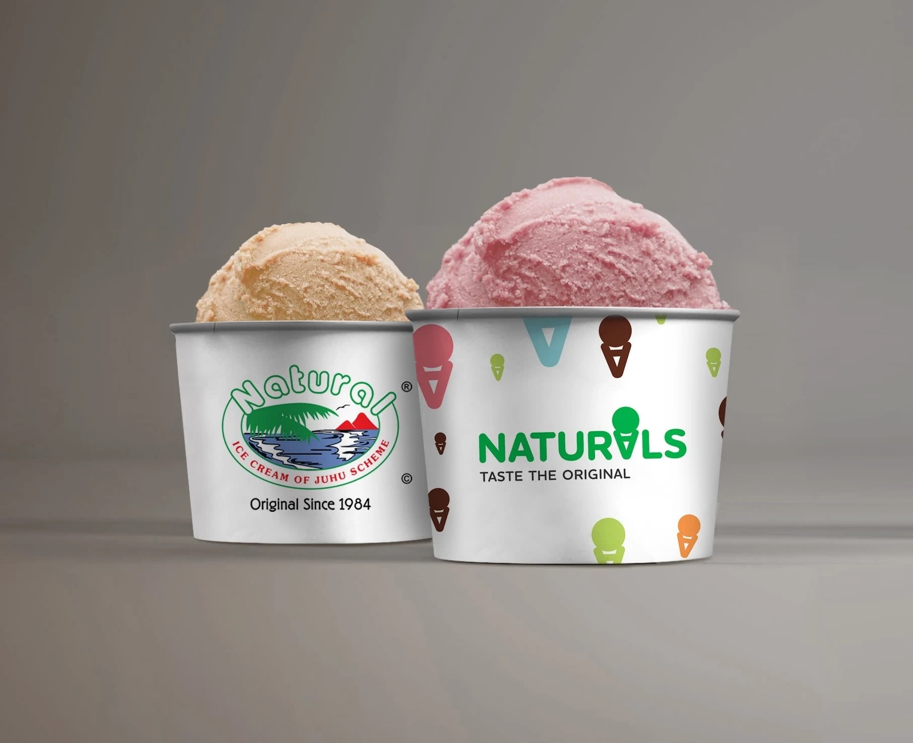 Natural Ice Cream - Logo