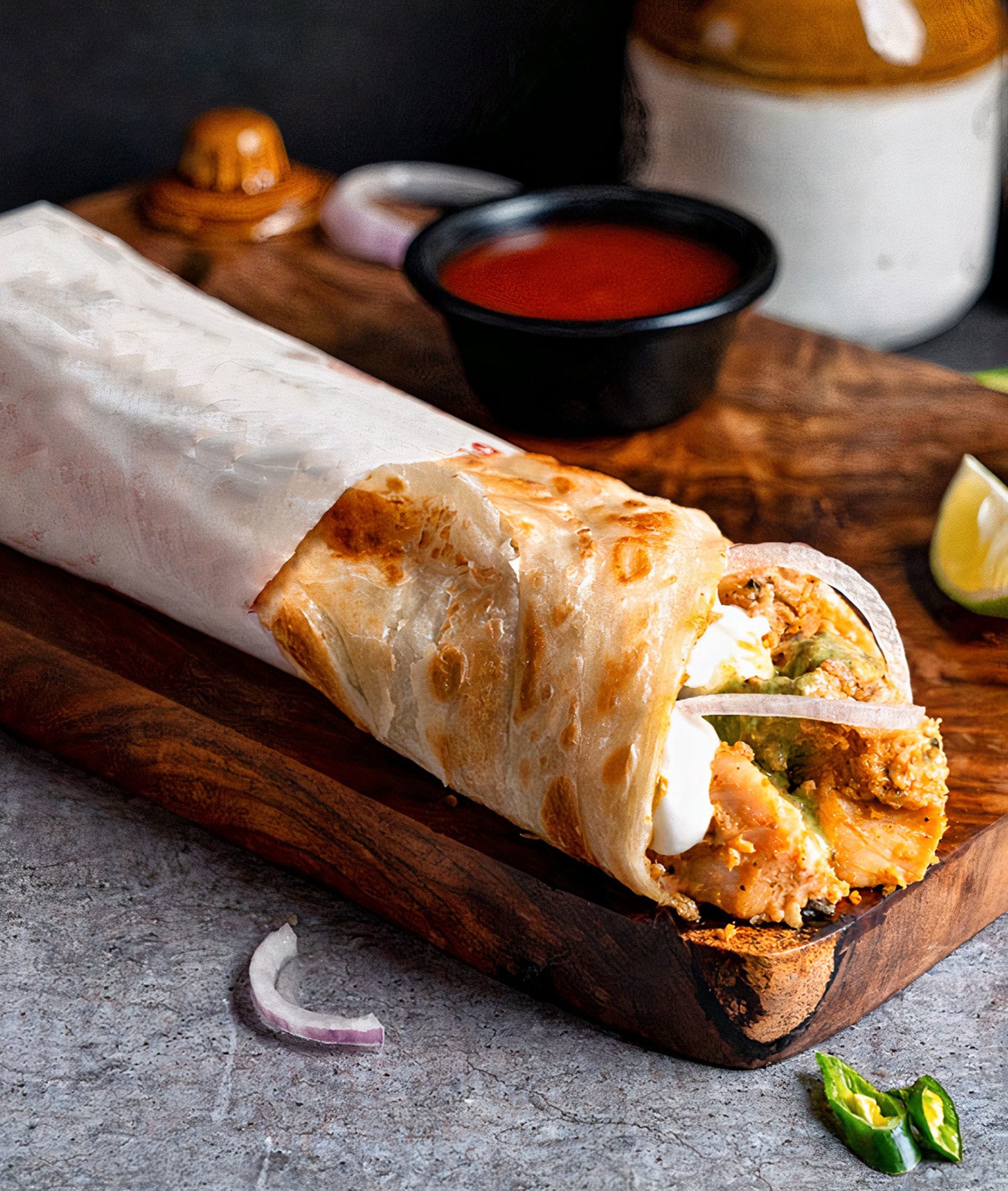 Nazim's Kathi Roll - Logo