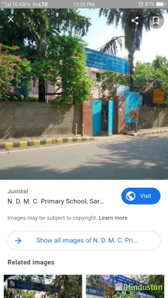 N. D. M. C. Primary School - Logo