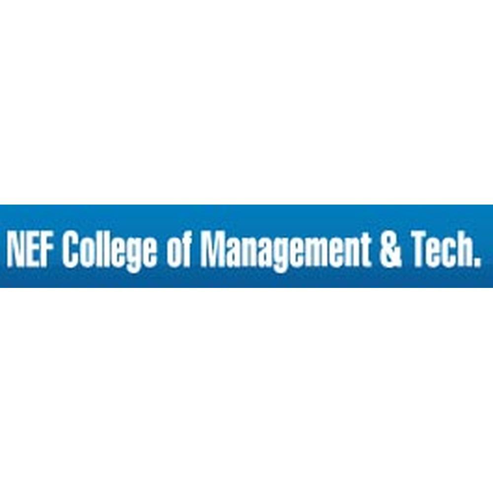 NEF College of Management & Technology (NEF COLLEGE) - Logo