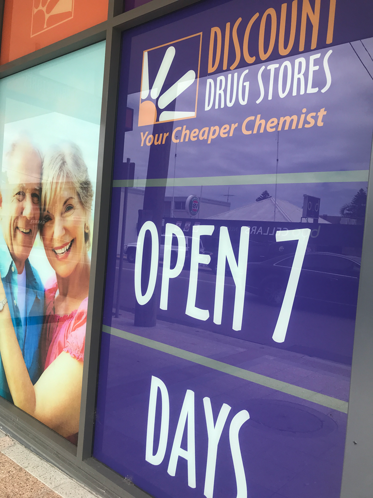 Nelson Bay Discount Drug Store - Logo