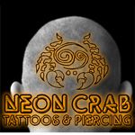 Neon Crab Tattoos &a; Piercing - Logo