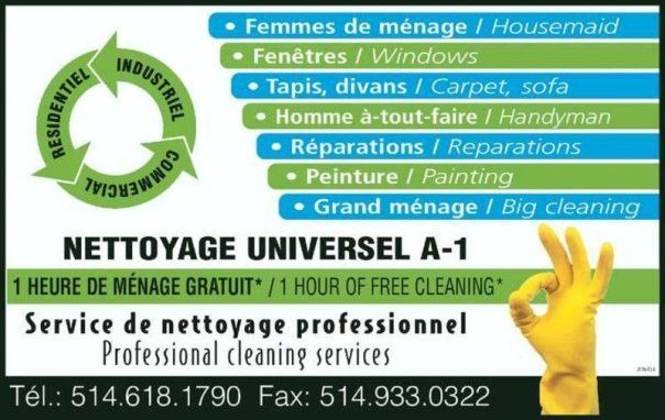 Nettoyage Universel A-1 - Logo