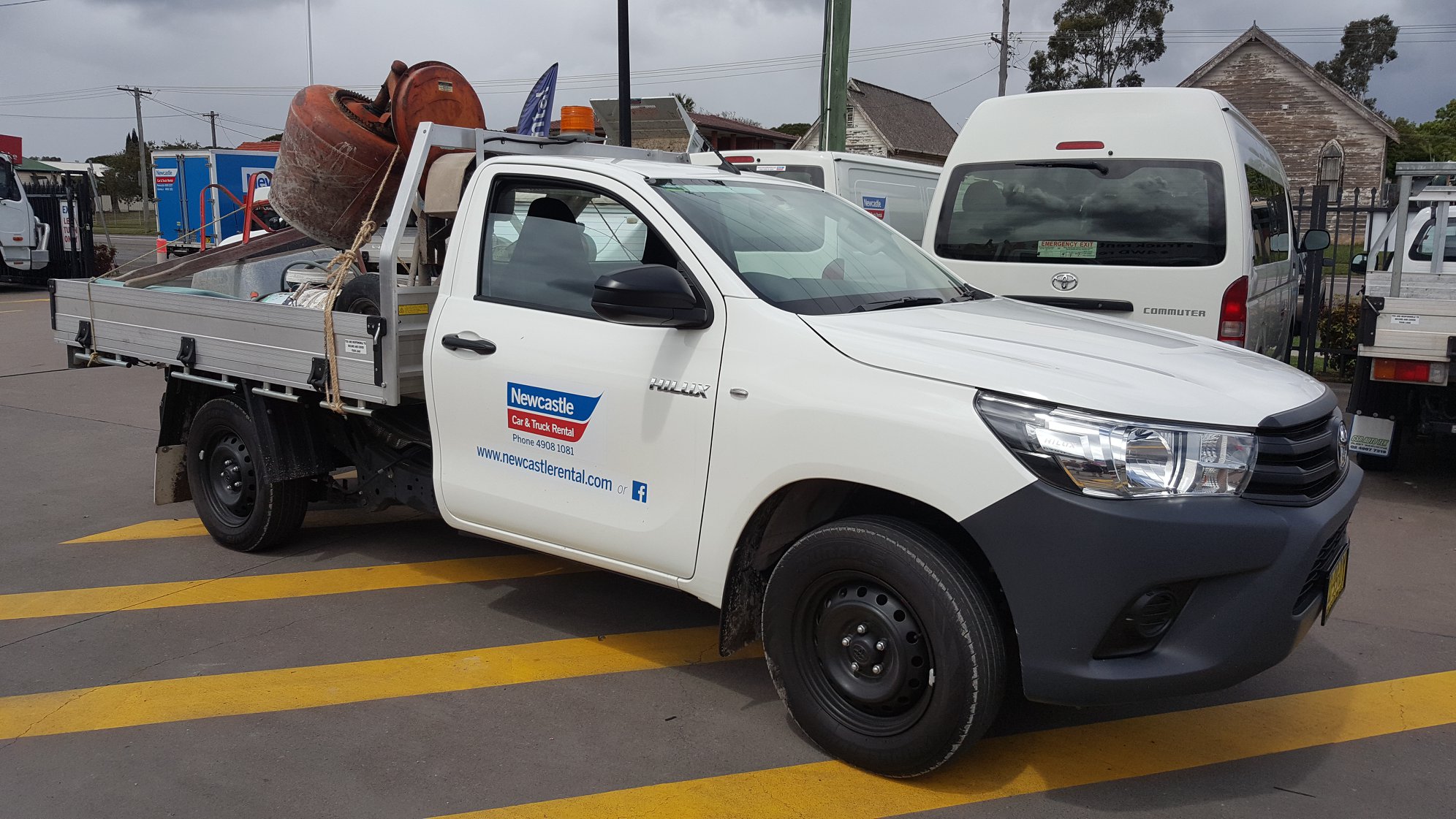 Newcastle Car & Truck Rental - Logo