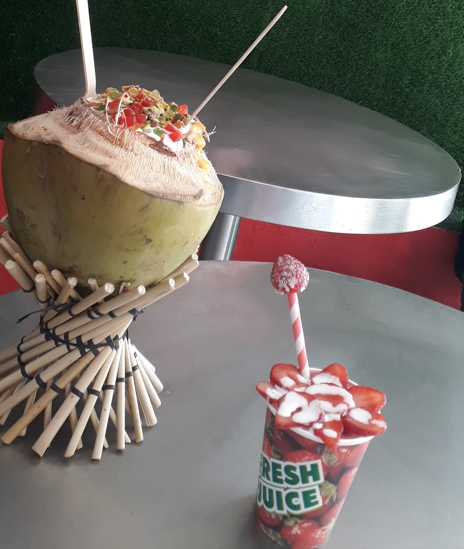NEW HARI OM JUICE BAR - Logo