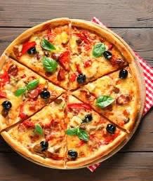 New Pizza Samrat - Logo