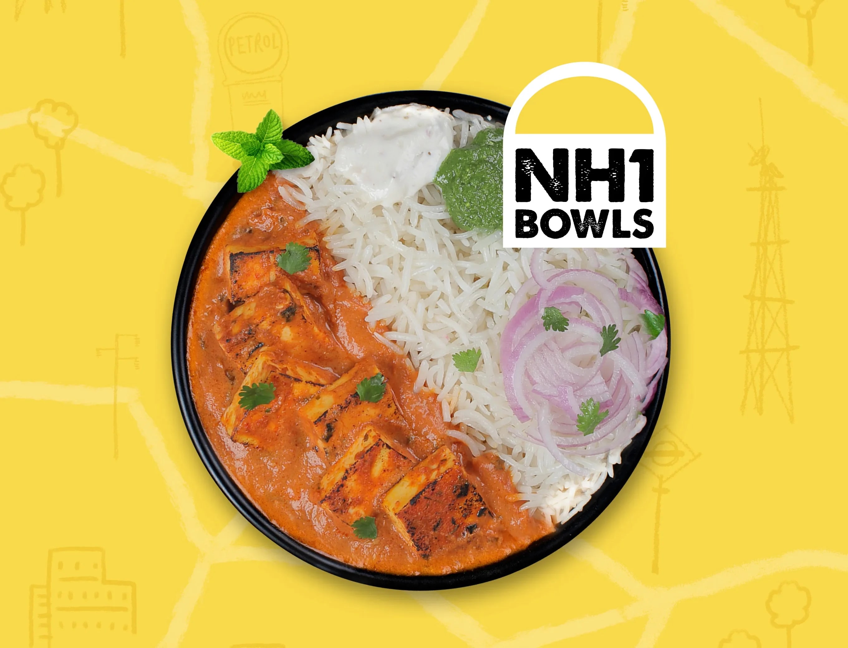 NH1 Bowls - Highway To North - Logo