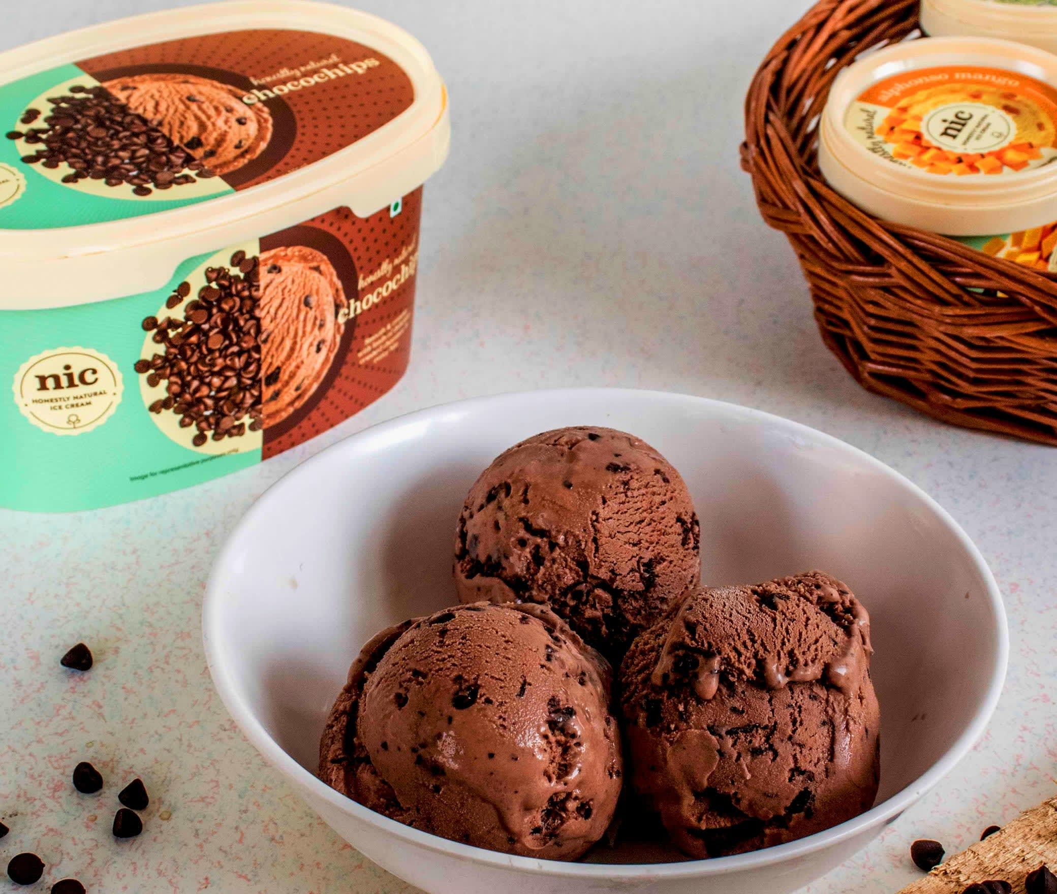 NIC Ice Creams - Logo