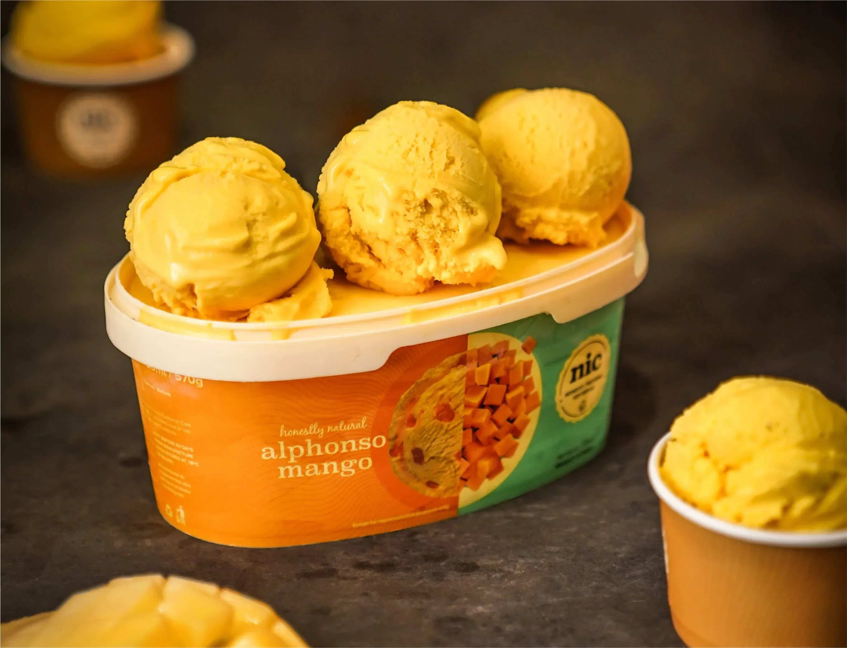NIC Ice Creams - Logo