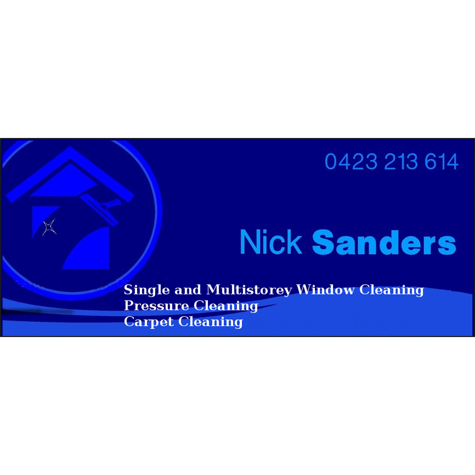 Nick Sanders Cleaning - Logo