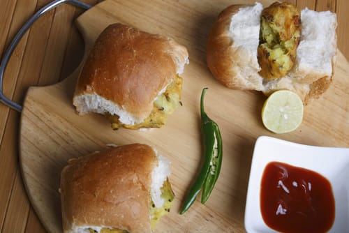 Nikita Vada Pav Center - Logo