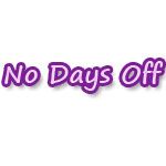 No Days Off - Logo