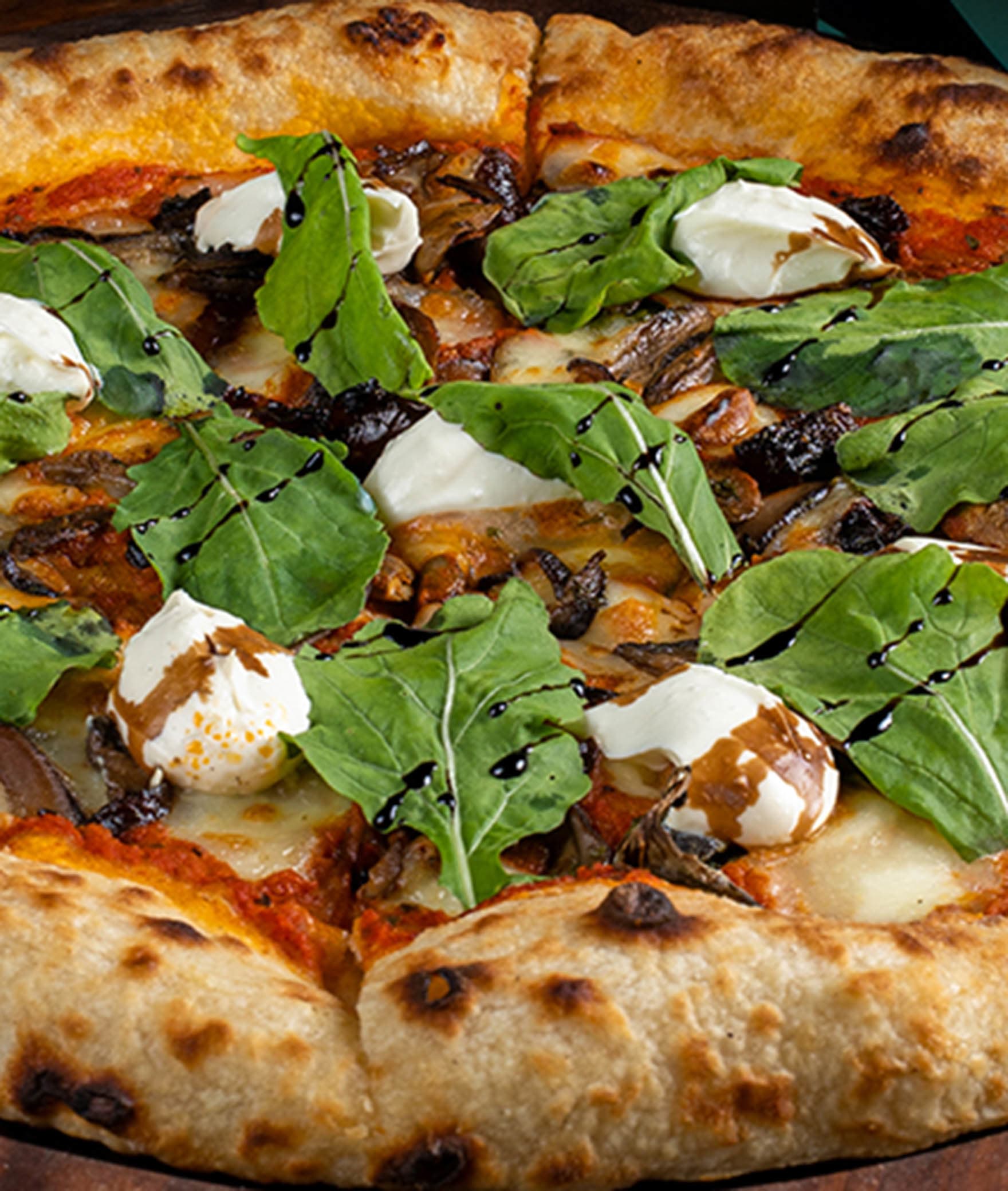 Nomad - Vegetarian and Plant based Pizza Series - Logo