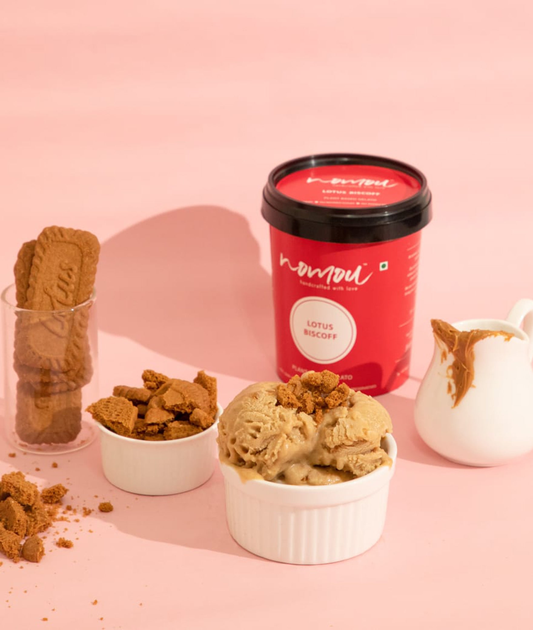 Nomou Vegan Ice Cream - Logo