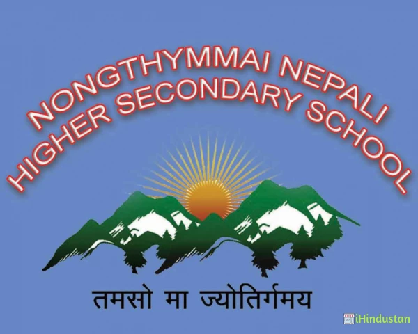Nongthymmai Nepali Higher Secondary School(NNHSS). - Logo