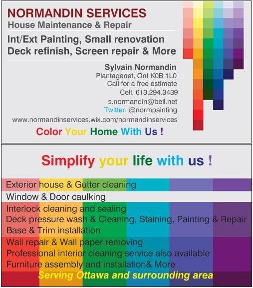 NORMANDIN PAINTING - Logo
