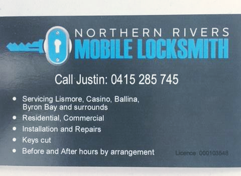 Northern Rivers Mobile Locksmith - Cover photo