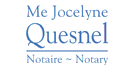 Notaire Jocelyne Quesnel - Logo