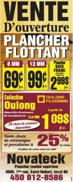 Novatech Plancher Laminé Supérieur - Cover photo