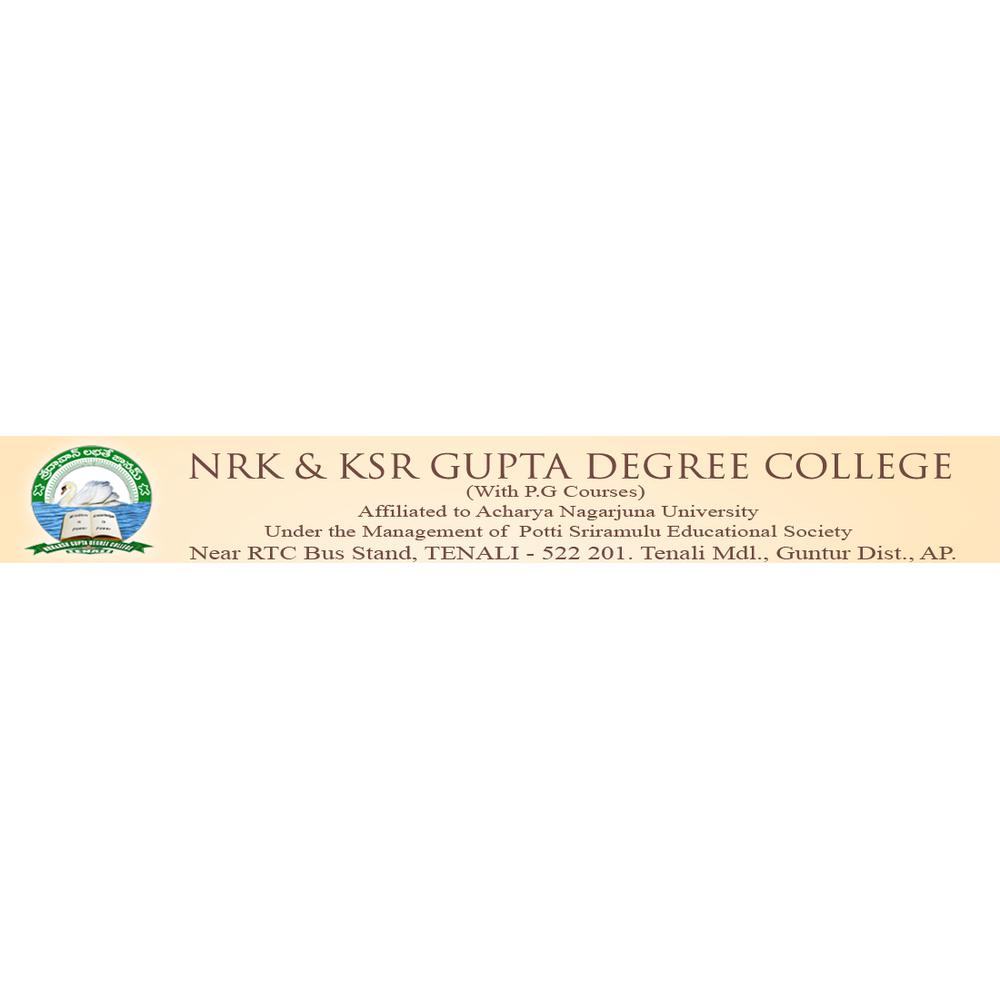 NRK & KSR Gupta Degree College (NRKKSRGDC) - Logo