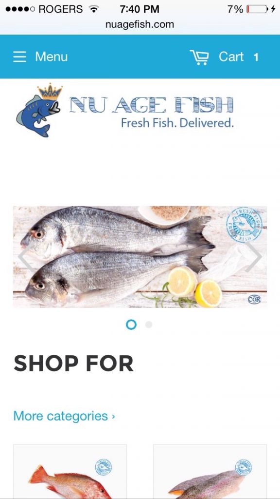 Nu Age Fish Inc. - Logo