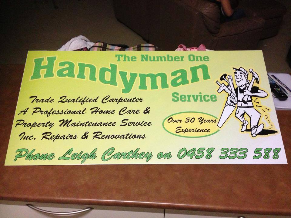 Number One Handyman Service - Logo