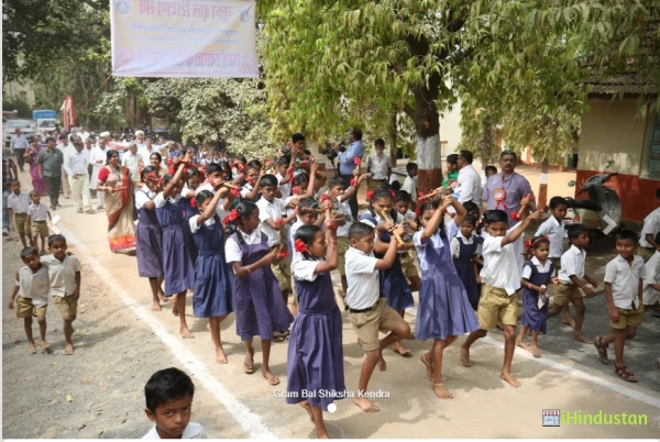 Nutan Bal shikshan Sangh,Kosbad - Logo
