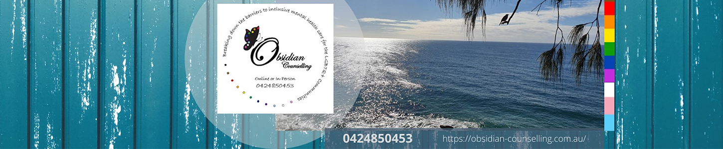 Obsidian Counselling for Mental Health Well-Being - Logo