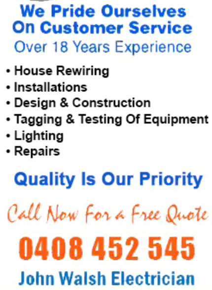 Ohmage Electrical Contractors Pty Ltd–John Walsh - Logo