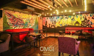 Oh My God-Cafe OMG - Logo