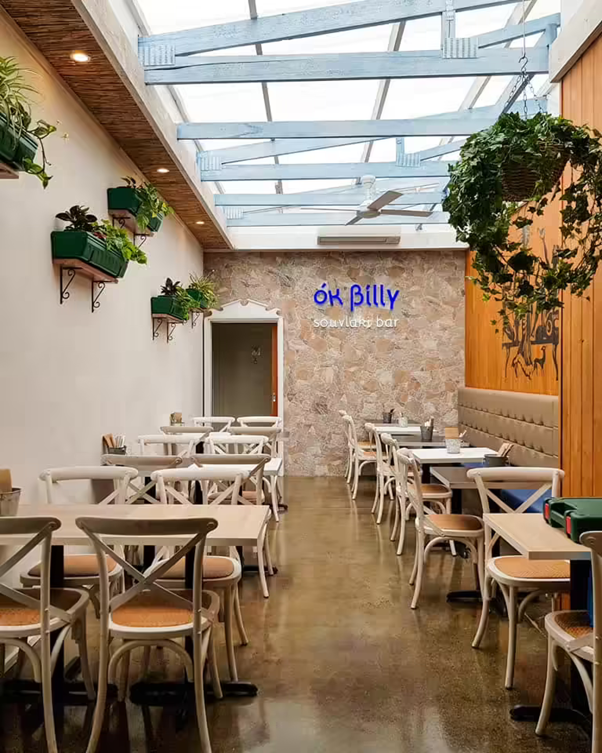 Ok Billy Souvlaki Bar - Logo