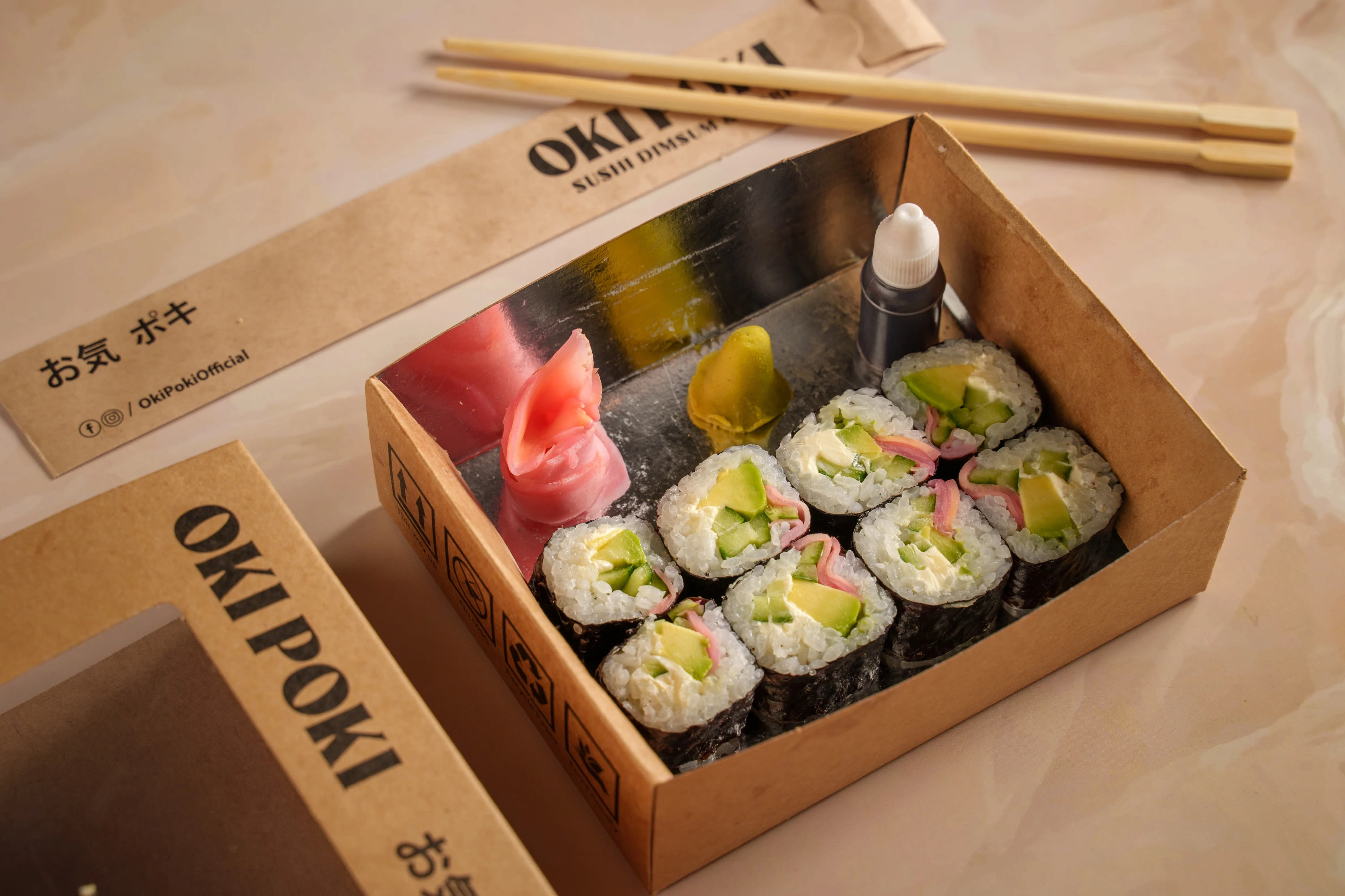 Oki Poki - Sushi, Dimsums & More - Logo