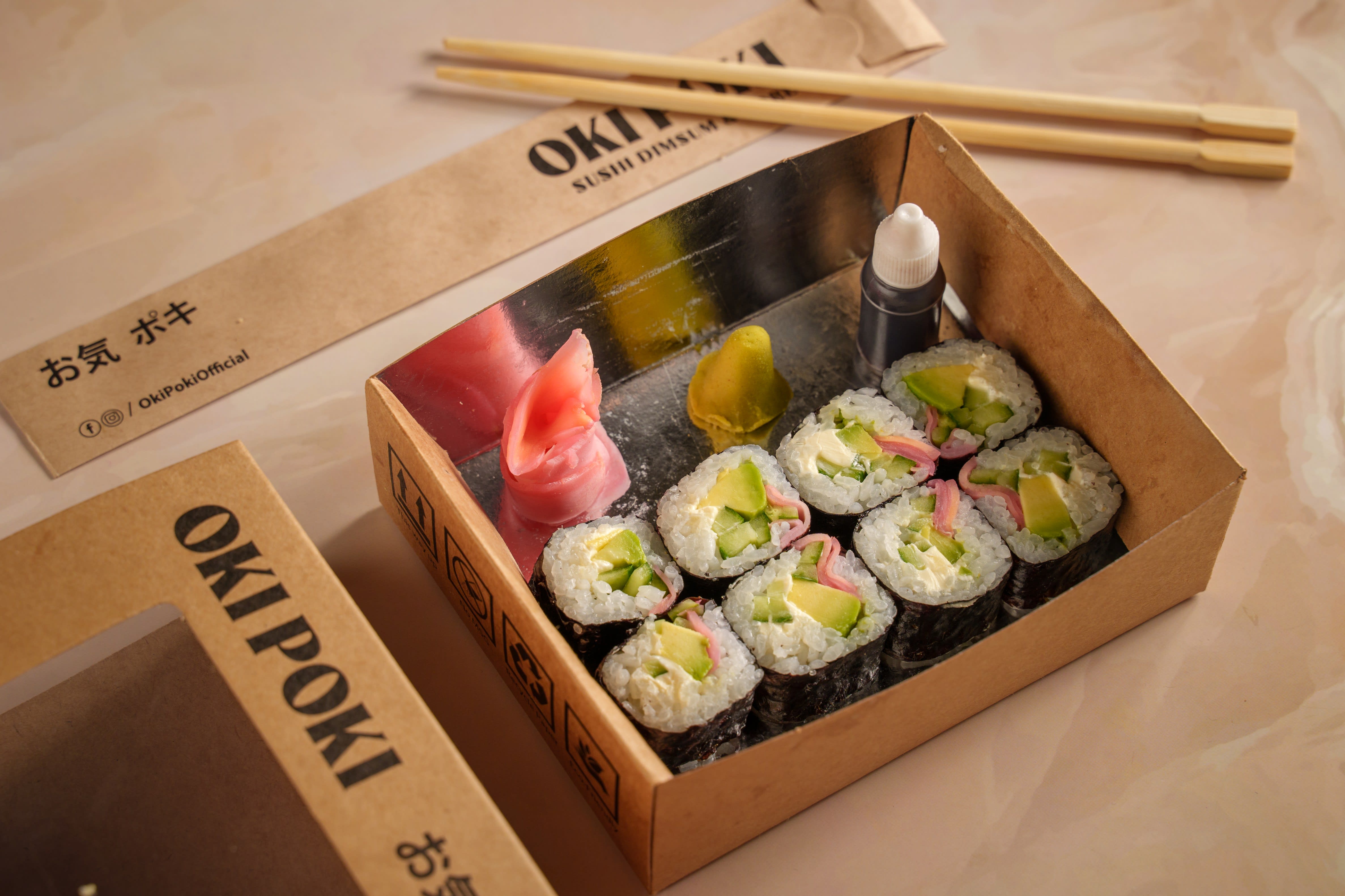 Oki Poki - Sushi, Dimsums & More - Logo